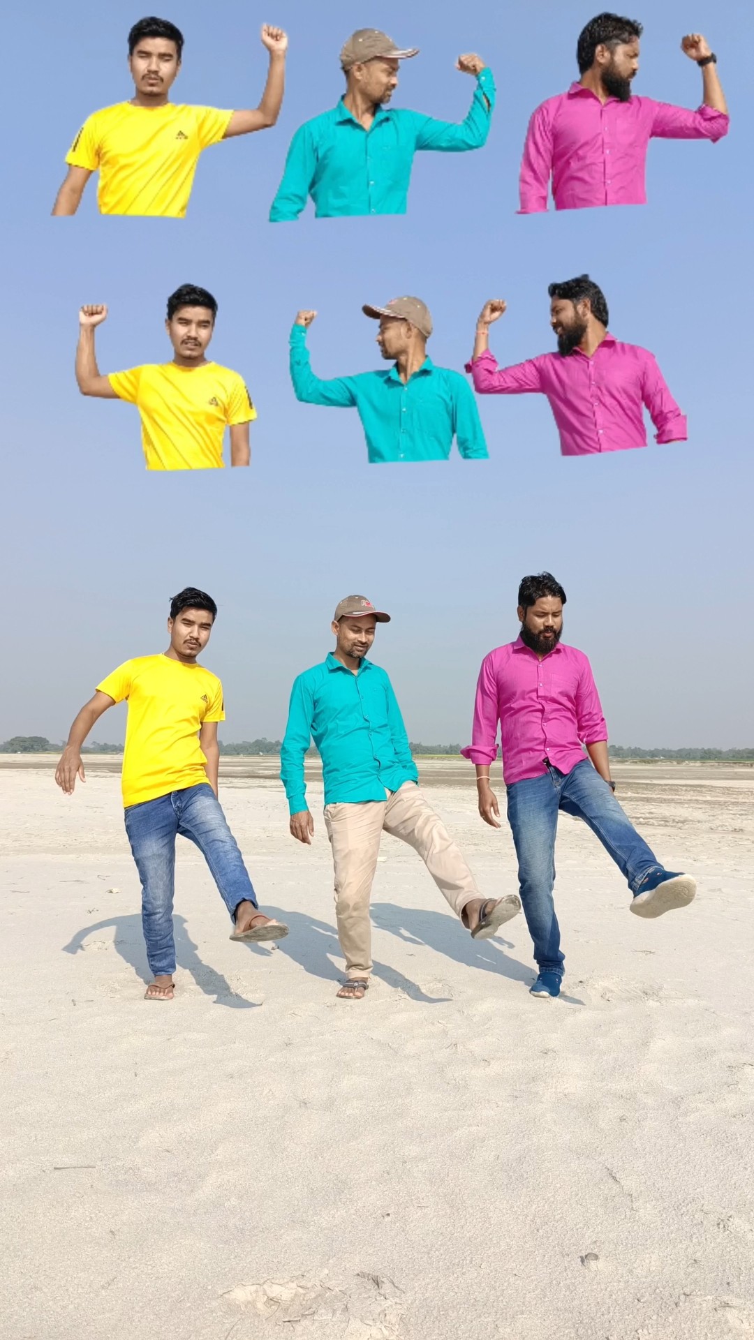 3 brothers body parts matching vs tu radha meri main shyam tera Yah Jori na paabe jamane mein song